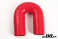 Silicone Hose Red 180 degree 2,75'' (70mm) Silicone Hose Red 180 degree 2,75'' (70mm)