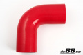 Silicone Hose Red 90 degree 4'' (102mm) Silicone Hose Red 90 degree 4'' (102mm)