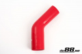 Silicone Hose Red 45 degree 2 - 2,25'' (51 - 57mm) Silicone Hose Red 45 degree 2 - 2,25'' (51 - 57mm)