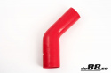 Silicone Hose Red 45 degree 2 - 2,25\'\' (51 - 57mm)
