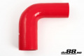 Silicone Hose Red 90 degree 2 - 2,5'' (51 - 63mm) Silicone Hose Red 90 degree 2 - 2,5'' (51 - 63mm)