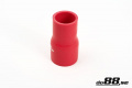 Silicone Hose Red Reducer 1,75 - 2'' (45-51mm) Silicone Hose Red Reducer 1,75 - 2'' (45-51mm)