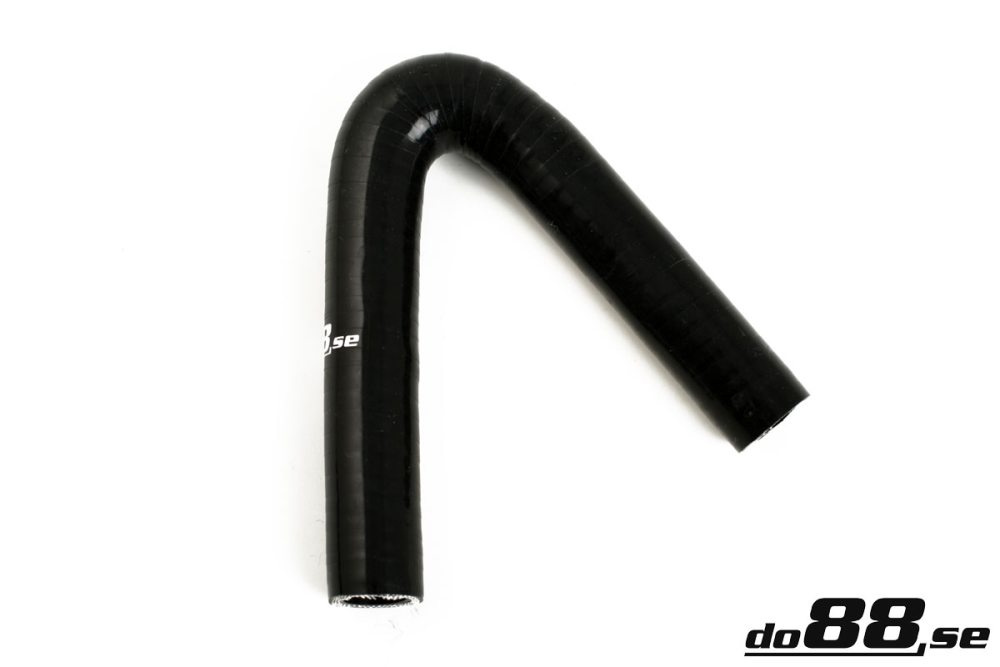 Silicone Hose Black 135 degree 0,625\'\' (16mm) in the group Silicone hose / hoses / Silicone hose Black / Elbows / 135 degree at do88 AB (SB135G16)