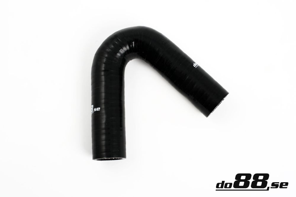 Silicone Hose Black 135 degree 1\'\' (25mm) in the group Silicone hose / hoses / Silicone hose Black / Elbows / 135 degree at do88 AB (SB135G25)