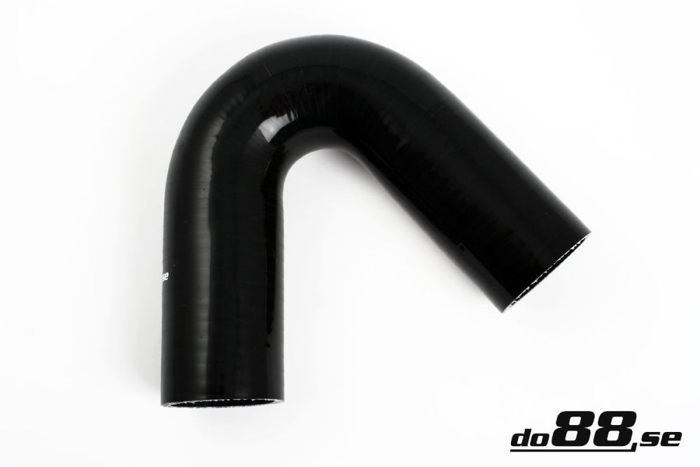 Silicone Hose Black 135 degree 2,25\'\' (57mm) in the group Silicone hose / hoses / Silicone hose Black / Elbows / 135 degree at do88 AB (SB135G57)