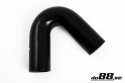 Silicone Hose Black 135 degree 2,375\'\' (60mm)