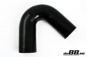 Silicone Hose Black 135 degree 2,875\'\' (73mm)