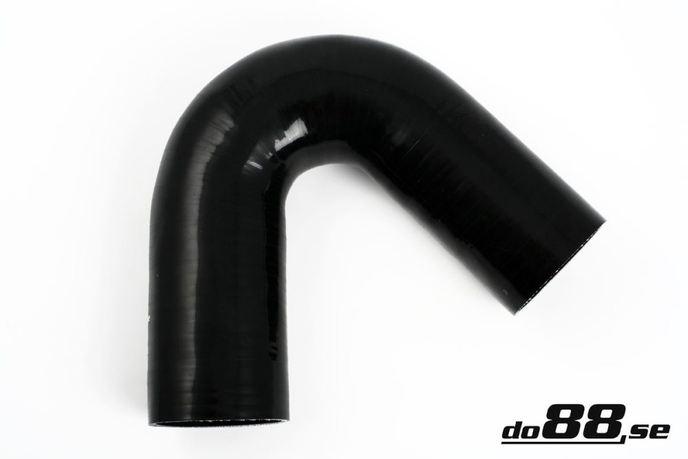 Silicone Hose Black 135 degree 3,75\'\' (95mm) in the group Silicone hose / hoses / Silicone hose Black / Elbows / 135 degree at do88 AB (SB135G95)