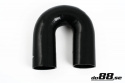 Silicone Hose Black 180 degree 2,875\'\' (73mm) Silicone Hose Black 180 degree 2,875\'\' (73mm)