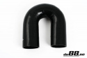 Silicone Hose Black 180 degree 3\'\' (76mm) Silicone Hose Black 180 degree 3\'\' (76mm)