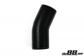 Silicone Hose Black 25 degree 4,25'' (108mm) Silicone Hose Black 25 degree 4,25'' (108mm)