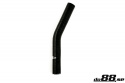 Silicone Hose Black 25 degree 0,625\'\' (16mm)