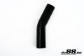Silicone Hose Black 25 degree 1,5'' (38mm) Silicone Hose Black 25 degree 1,5'' (38mm)