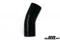 Silicone Hose Black 25 degree 3,5'' (89mm) Silicone Hose Black 25 degree 3,5'' (89mm)