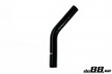 Silicone Hose Black 45 degree 0,3125\'\' (8mm)