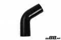 Silicone Hose Black 60 degree 3'' (76mm) Silicone Hose Black 60 degree 3'' (76mm)