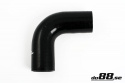 Silicone Hose Black 90 degree 2\'\' (51mm)