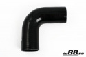 Silicone Hose Black 90 degree 2,68\'\' (68mm)
