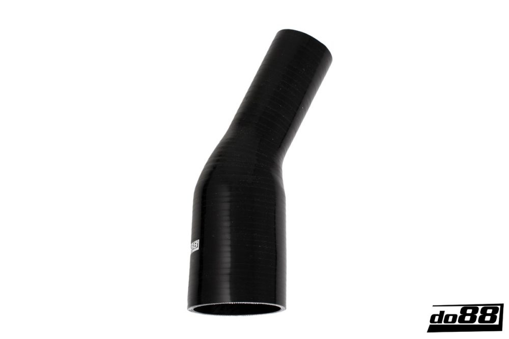 Silicone Hose Black 25 degree 2,25 - 3'' (57 - 76mm)