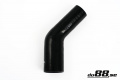 Silicone Hose Black 45 degree 2 - 2,25'' (51 - 57mm) Silicone Hose Black 45 degree 2 - 2,25'' (51 - 57mm)