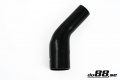 Silicone Hose Black 45 degree 2 - 3'' (51 - 76mm) Silicone Hose Black 45 degree 2 - 3'' (51 - 76mm)