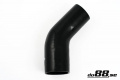 Silicone Hose Black 45 degree 2,5 - 2,75'' (63 - 70mm) Silicone Hose Black 45 degree 2,5 - 2,75'' (63 - 70mm)