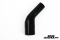 Silicone Hose Black 45 degree 2,5 - 3,25'' (63-83mm) Silicone Hose Black 45 degree 2,5 - 3,25'' (63-83mm)