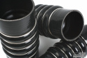 Silicone Hose Black 4-Humps 3\'\' (76mm)