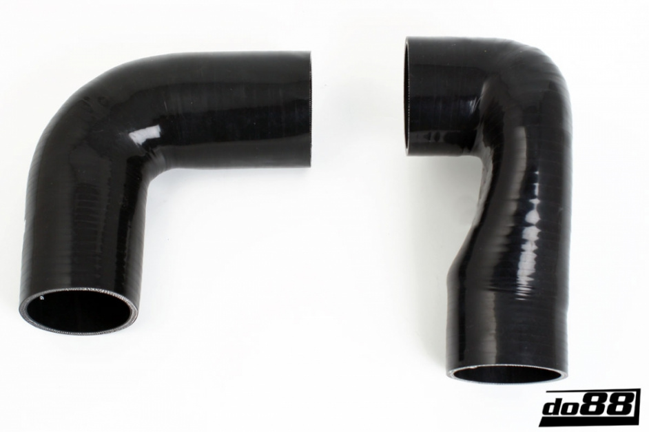 Cobra head 3 | Cobra head - Silicone hose Black - Silicone hose