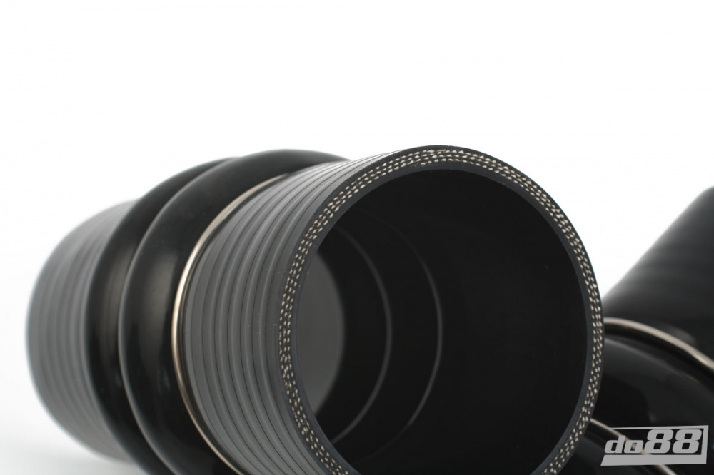 Silicone Hose Black 2-Humps 2\'\' (51mm)