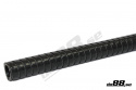 Silicone Hose Black Flexible 1,0\'\' (25mm), 4 Meter