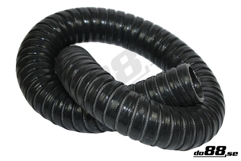 Silicone Hose Black Flexible 1,5'' (38mm)