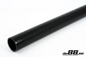 Silicone Hose Black straight length 2\'\' (51mm)