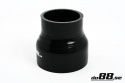 Silicone Hose Black 3,125 - 4\'\' (80-102mm)