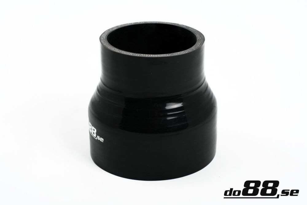 Silicone Hose Black 3,125 - 3,5\'\' (80-89mm) in the group Silicone hose / hoses / Silicone hose Black / Straight reducers at do88 AB (SR80-89)