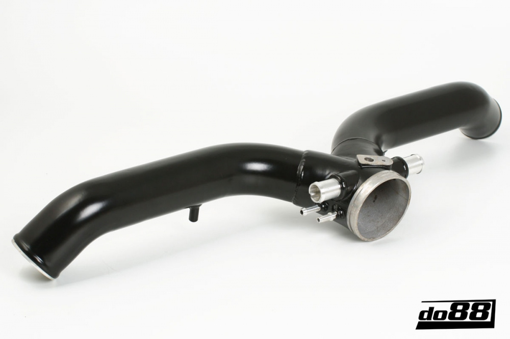 Porsche 997.2 Turbo 2010- Y-Pipe, Black for do88 IC