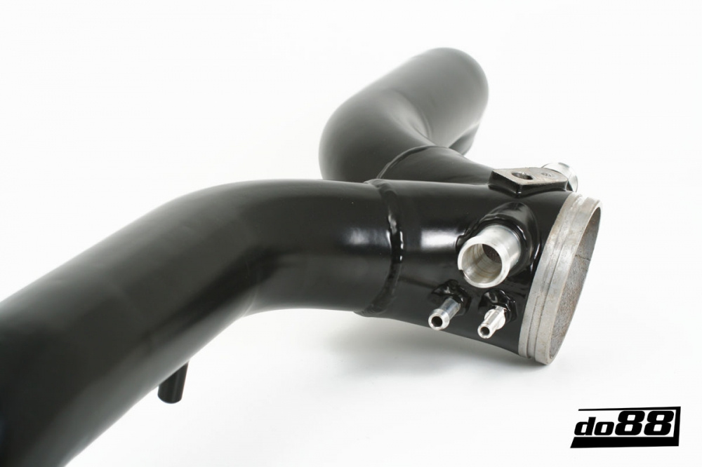 Porsche 997.2 Turbo 2010- Y-Pipe, Black for do88 IC