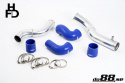 Volvo 7/940 Turbo Top Connection pipe kit ,blue hoses ,standard throttle body