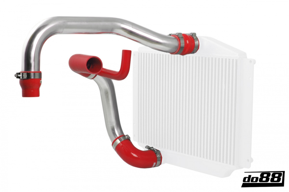 Volvo 850/SVC70 Turbo Pressure pipes ,red hoses ,standard throttle body in the group By vehicle / Volvo / 850 S70 V70 C70, P80 (1992-1998) at do88 AB (TR-850-R-63)