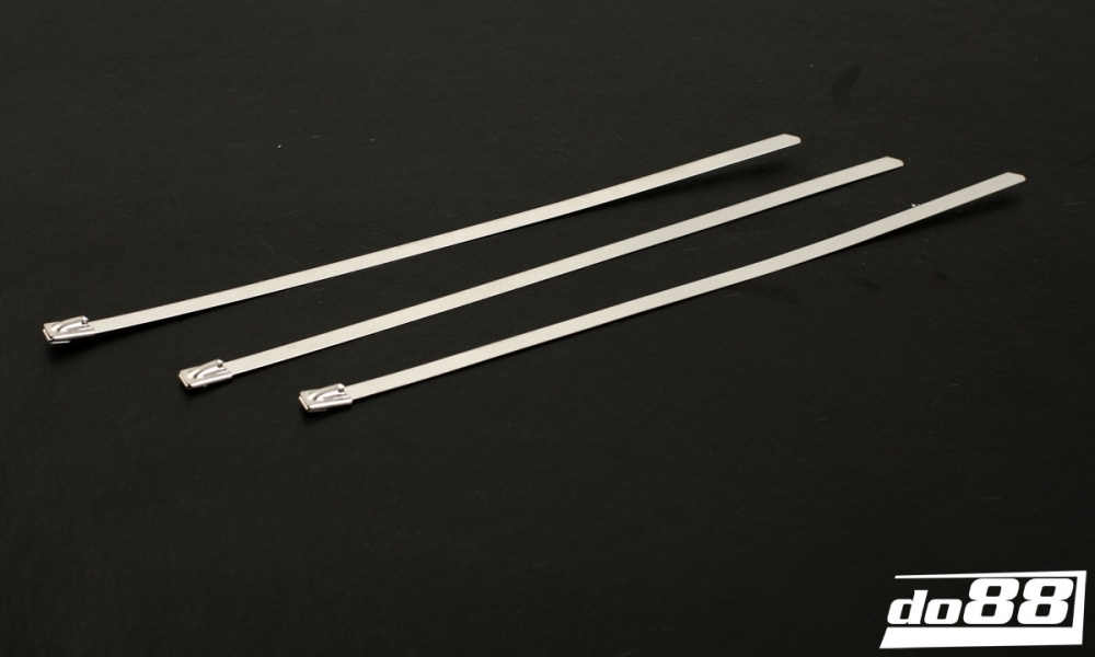 Stainless Zip Tie 350mm in the group Engine / Tuning / Heat shield / Stainless Zip Ties at do88 AB (VS-G-350)