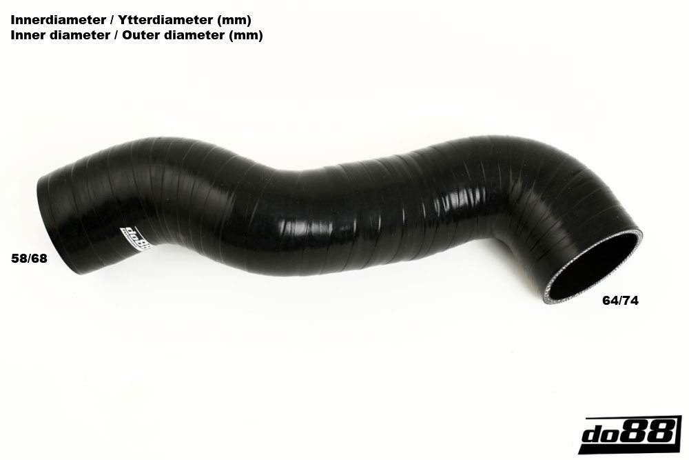 Volvo V70/XC70/S60 D5 2.4D 05-09 Intercooler outlet hose Volvo V70/XC70/S60 D5 2.4D 05-09 Intercooler outlet hose