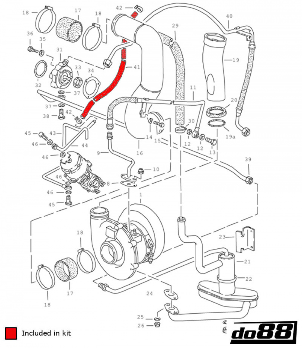Porsche 930 Turbo Vacuum hoses Porsche 930 Turbo Vacuum hoses