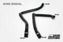 Volvo 740 760 780 940 960 D24 Heater hoses Black